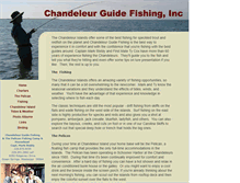 Tablet Screenshot of chandeleurguidefishing.com